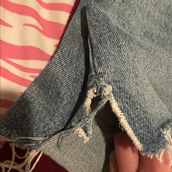 Zara High Rise Jean Shorts - Picture 8 of 8